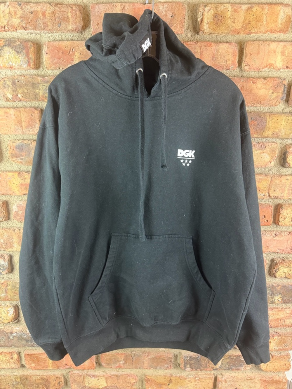 DGK Life Black Hoodie *Mens Large
